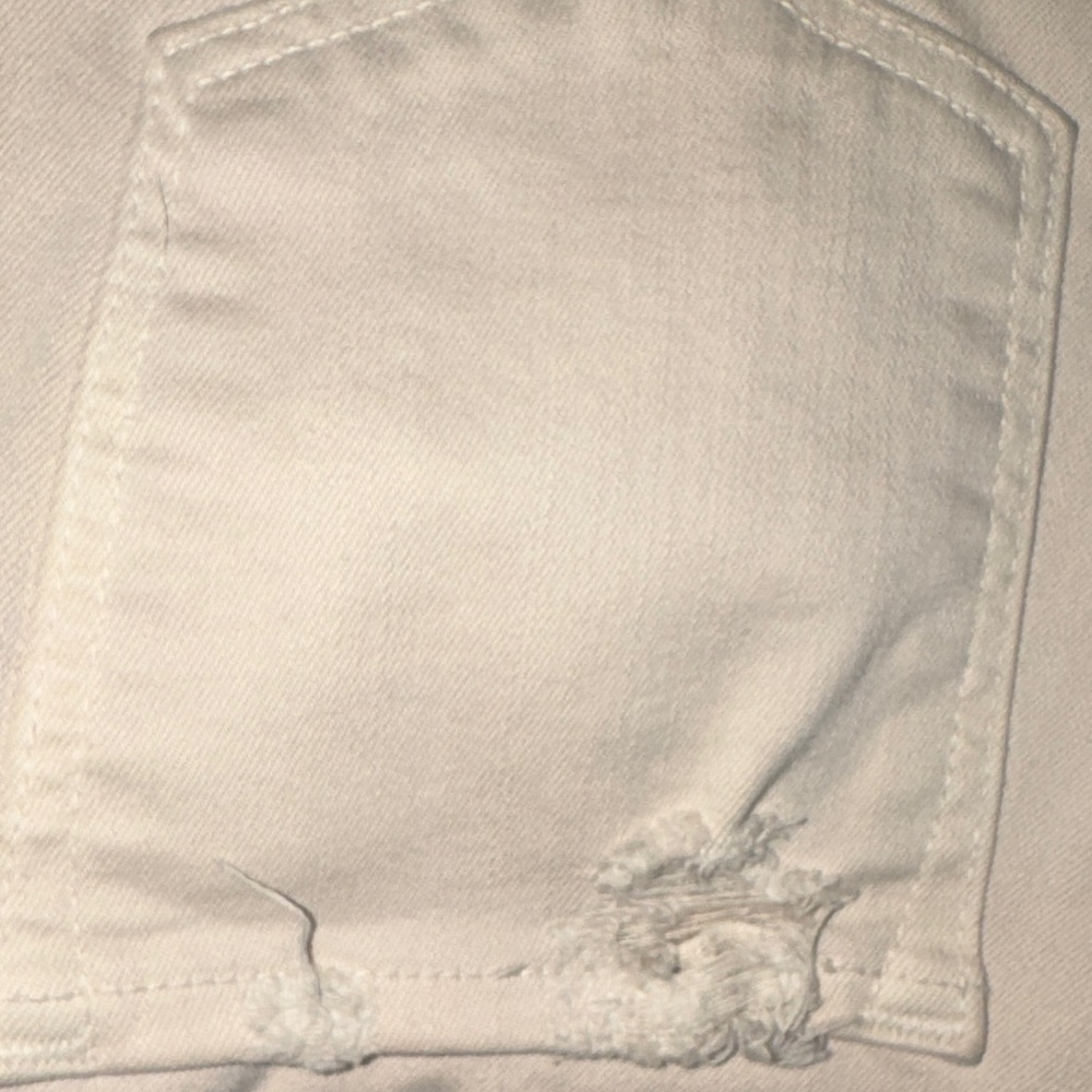 J Brand Women's Distressed Cream Ankle Jeans - Picture 12 of 16